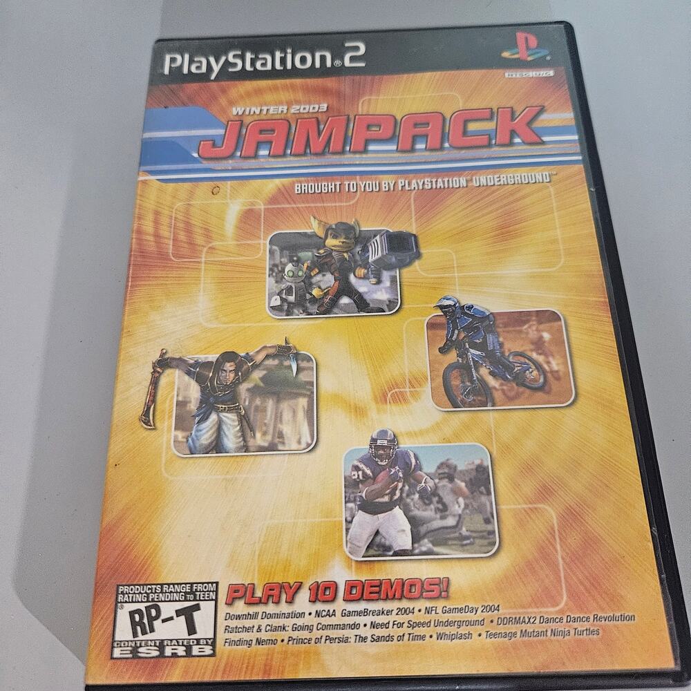 PS2 Winter 2003 Jampack Game